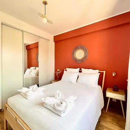 Appartamento Near Port & - Private Parking & Breakfast - Full Nizza